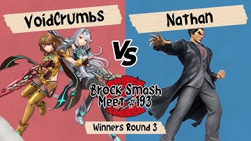 BSM 193 - VoidCrumbs (Pyra/Mythra) vs. Nathan (Kazuya) - Winners Round 3