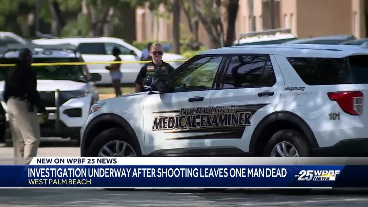 Deadly shooting under investigation in West Palm Beach - YouTube