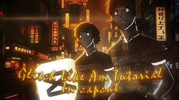 Glitch Tutorial in Capcut | Am like glitch in Capcut #capcutpc