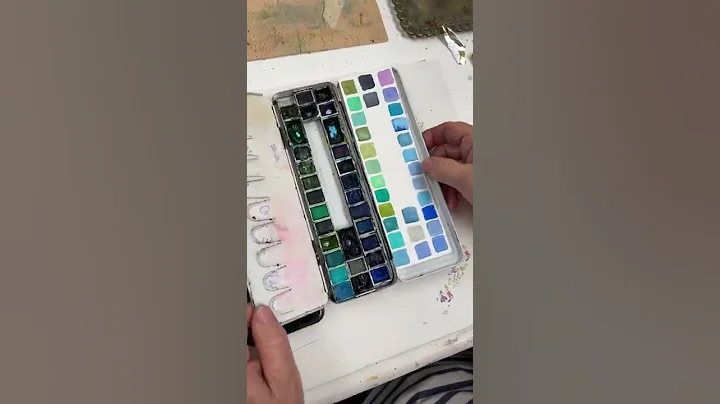 Ive been curating my watercolor palettes. Now I kn...