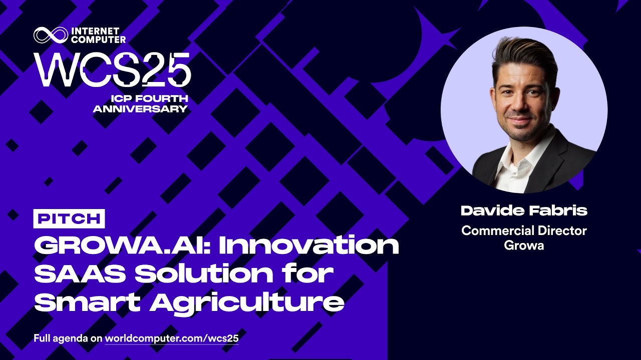 GROWA.AI: Innovation SAAS Solution for Smart Agriculture | WCS25 Pitch ...