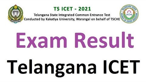 ICET FINAL RESULTS DATE// TELANGANA ICET RESULTS 2021// Icet results 2021//