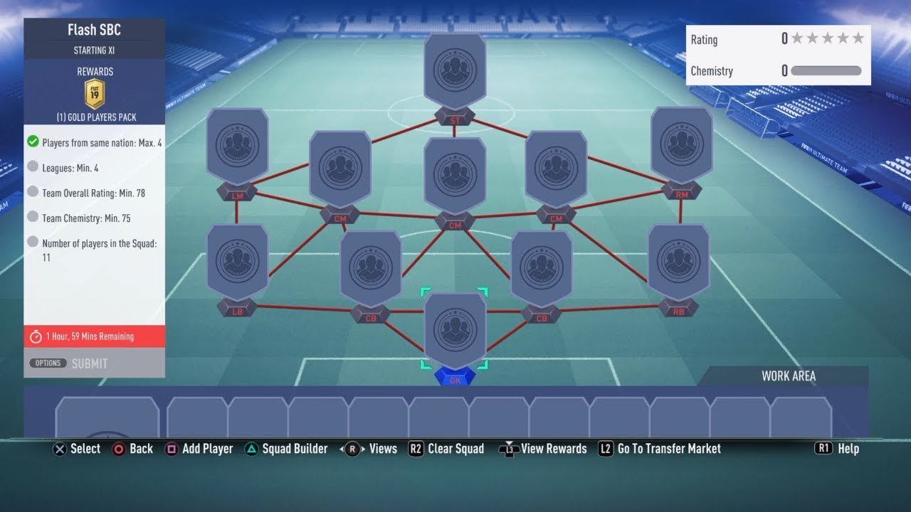 FIFA 19 Cyber Monday Flash SBC 10.30pm