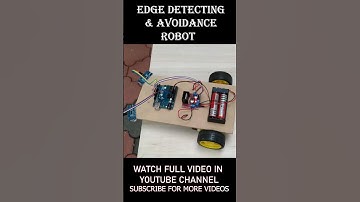 Edge detecting and avoidance robot || Doesn