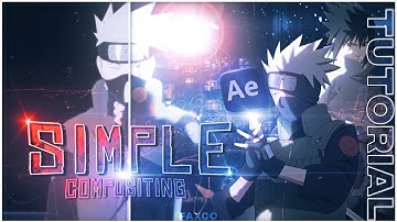 After Effects Simple Compositing Tutorial👾 | Clean and Easy Method🎇