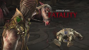 Mortal Kombat X Shinnok Fatality All Shinnok Fatalities