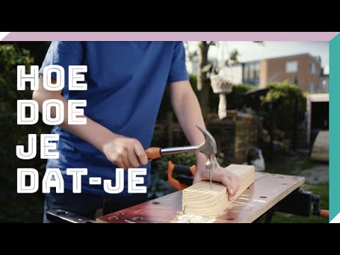 Video: Hoe spijker je zusterbalken vast?