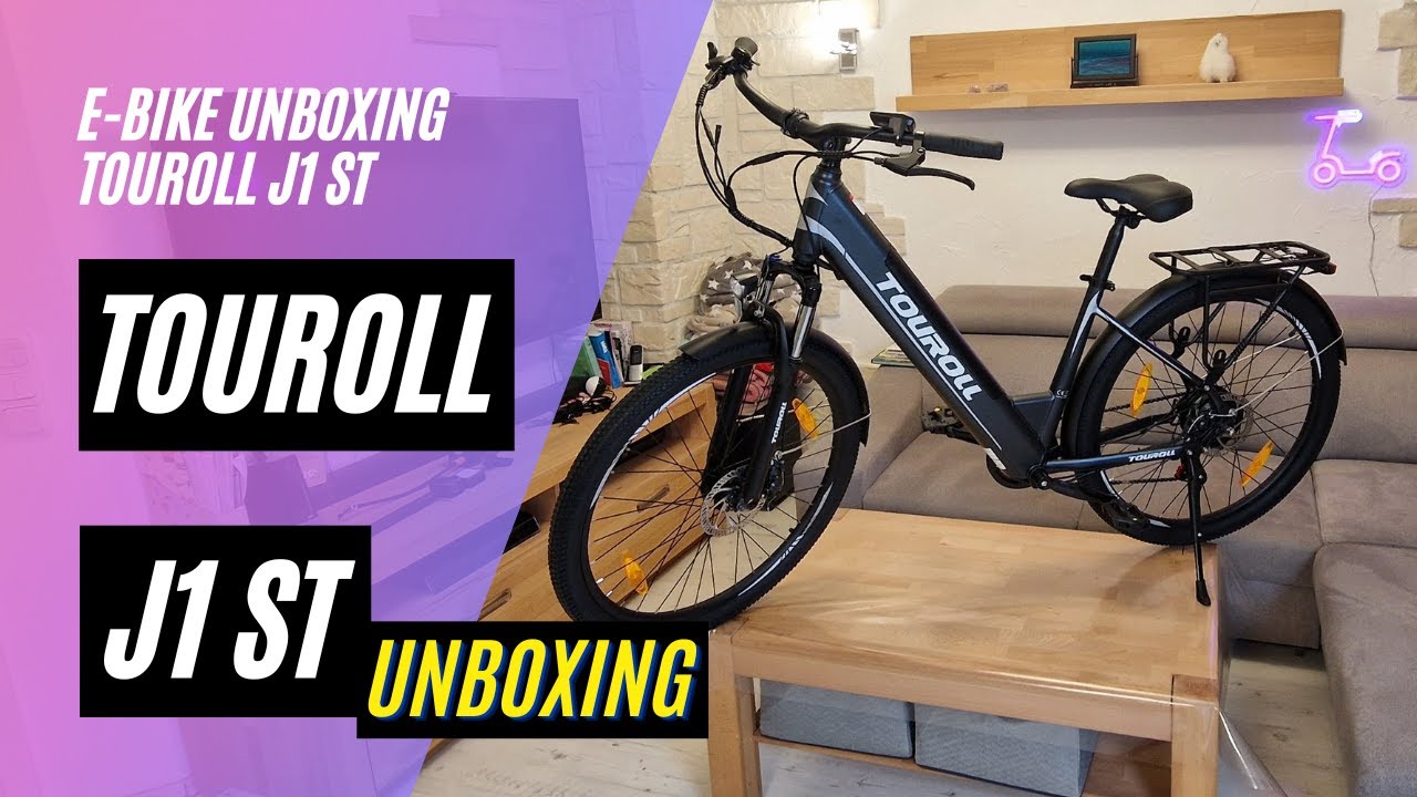 🚲 Touroll J1 ST 🎁 Unboxing (36V; 15,6AH; 250W)