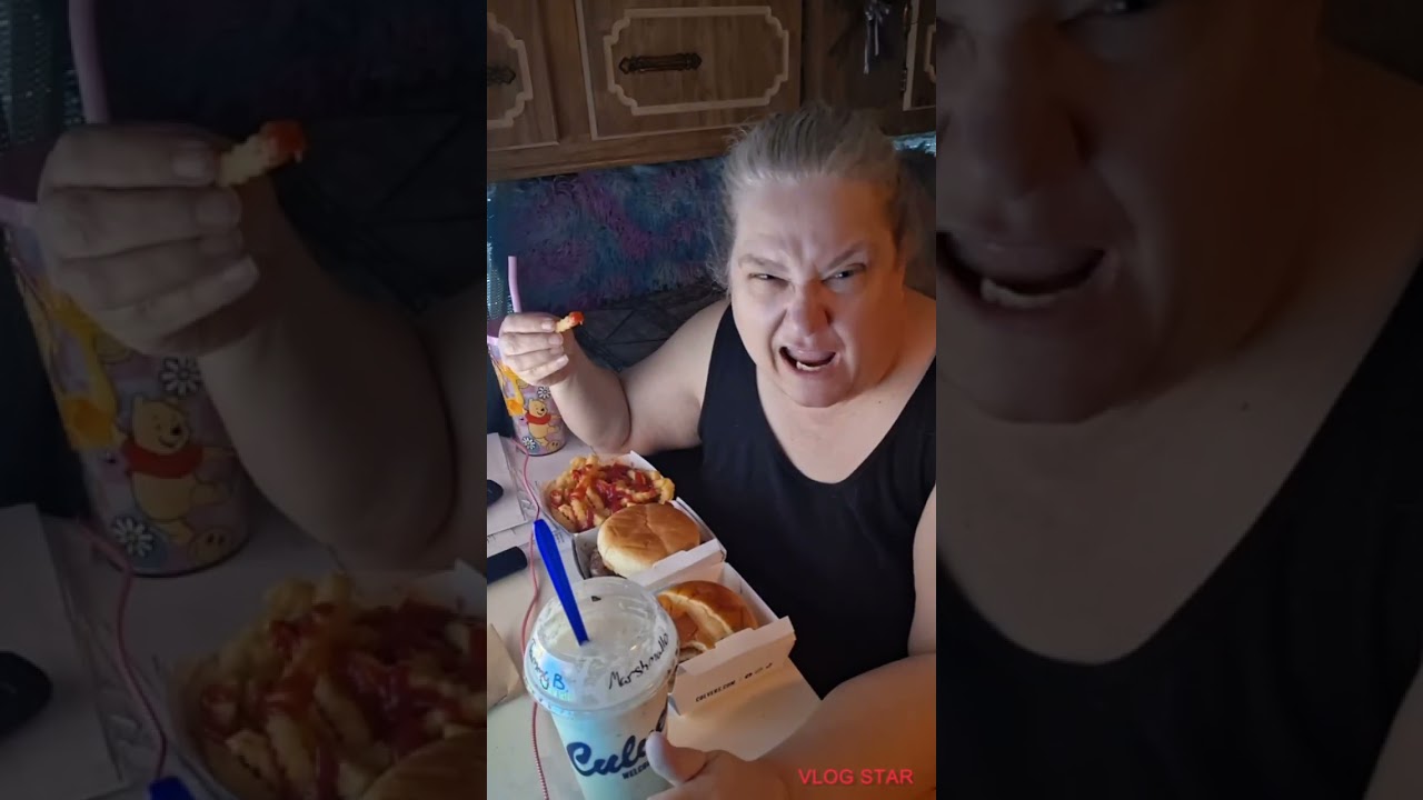 First time eating Culvers mukbang #mukbang #eatingfood #foodie ##eatingshow #eating #food 