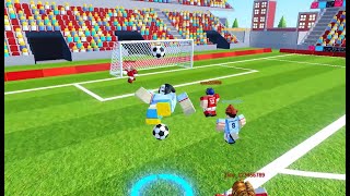 Roblox  Super League Soccer  Some easy bicycle shots