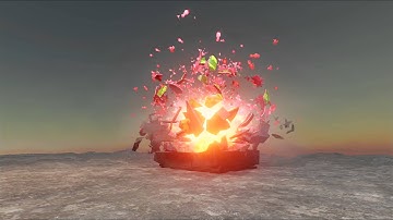 Melon Destruction Explosion - Unreal 4 VFX