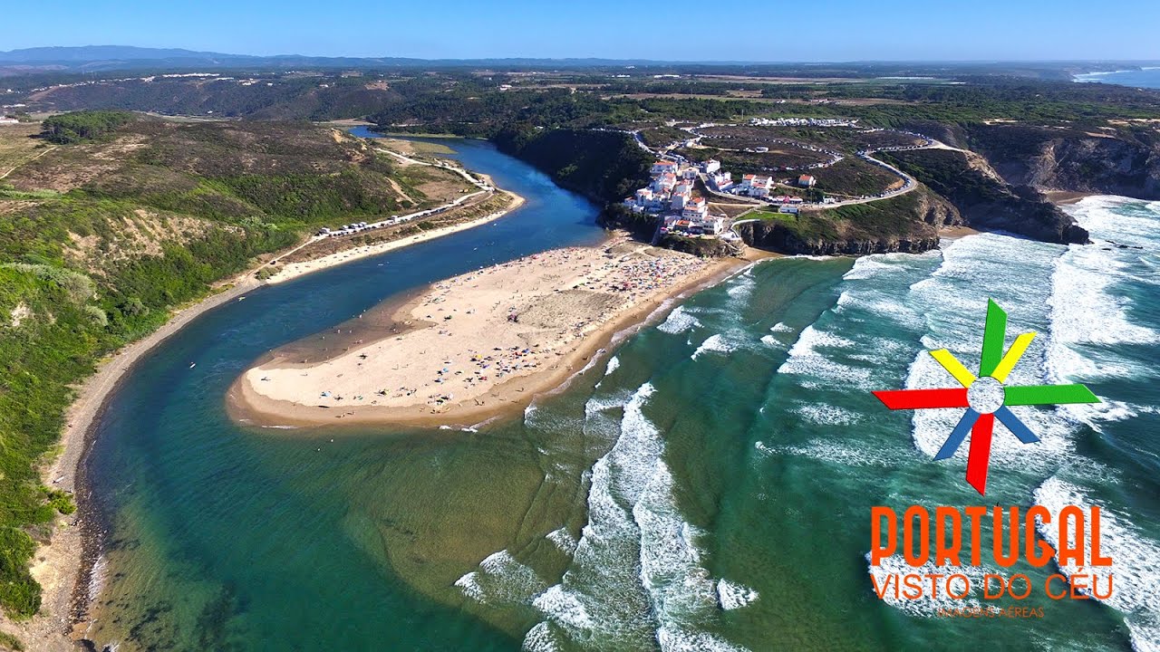 Odeceixe 🏖️ aerial view - 4K Ultra HD