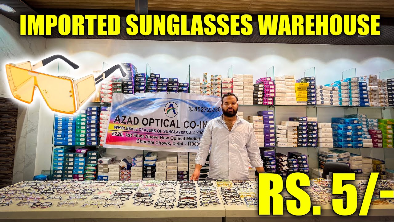 Imported😍 Sunglasses🕶️& Goggles ₹13 Sunglasses Wholesale Market In