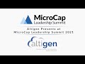 Altigen Presents at MicroCap Leadership Summit 2021