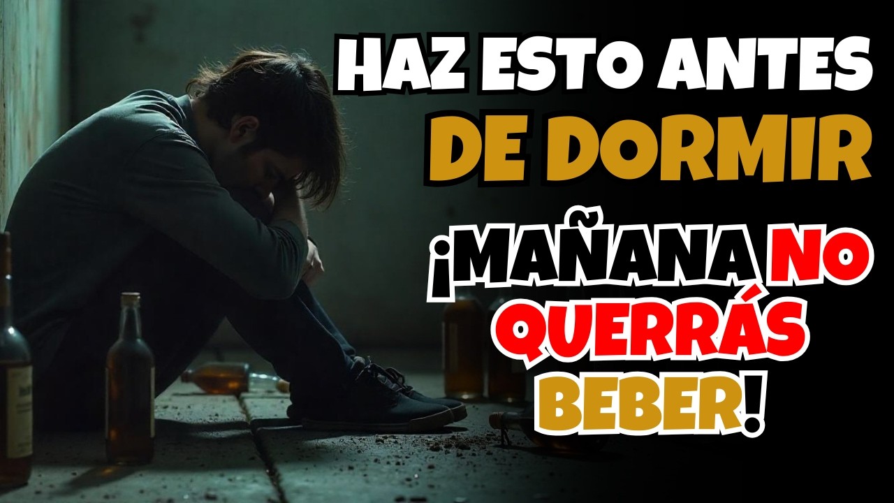 Haz Esto Antes de Dormir y Mañana No Querrás Volver a Beber Más