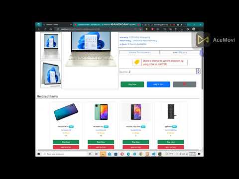 22 Design a responsive single product view page using HTML, CSS, JavaScript and Bootstrap