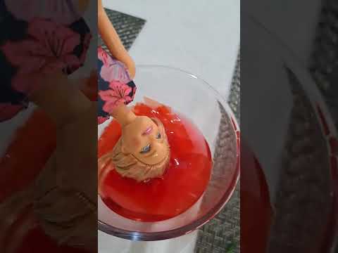 Barbie hair colour change Ali and Sally