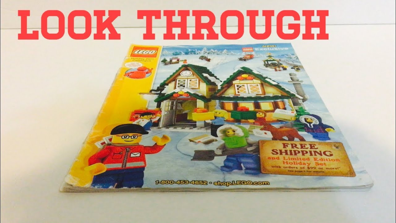 LEGO Holiday 2011 Catalogue look through.