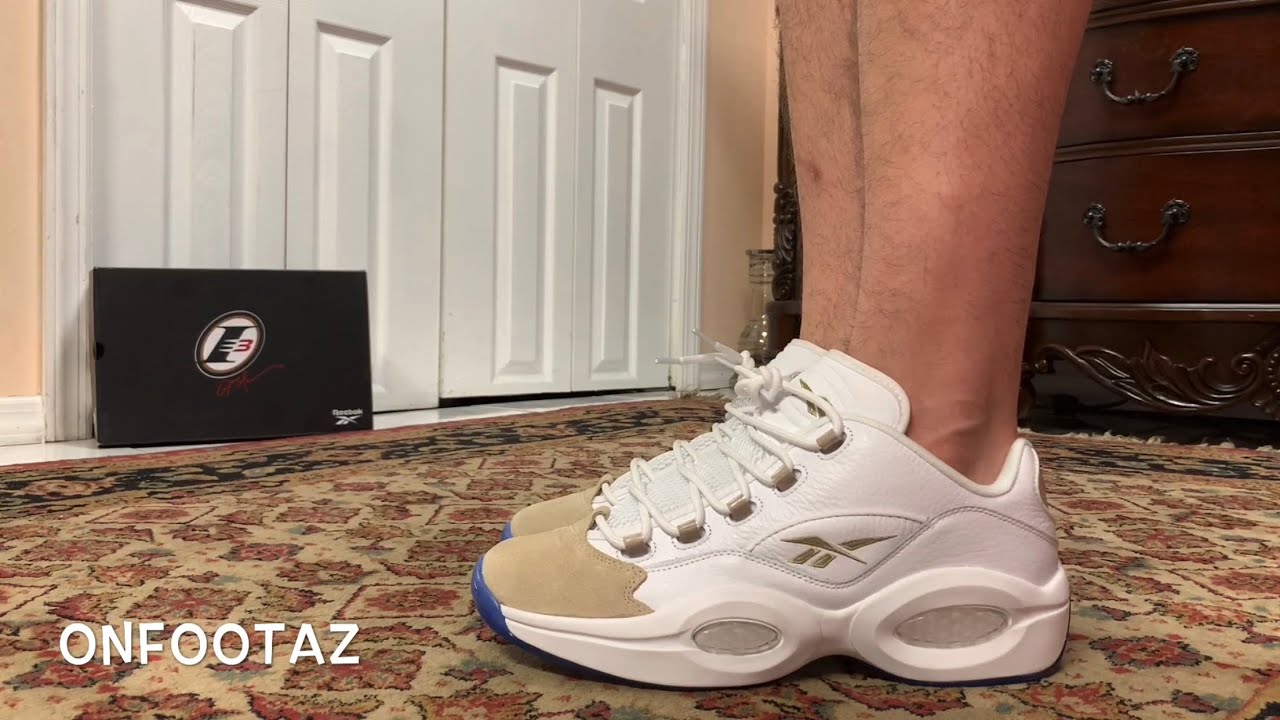 reebok question low oatmeal