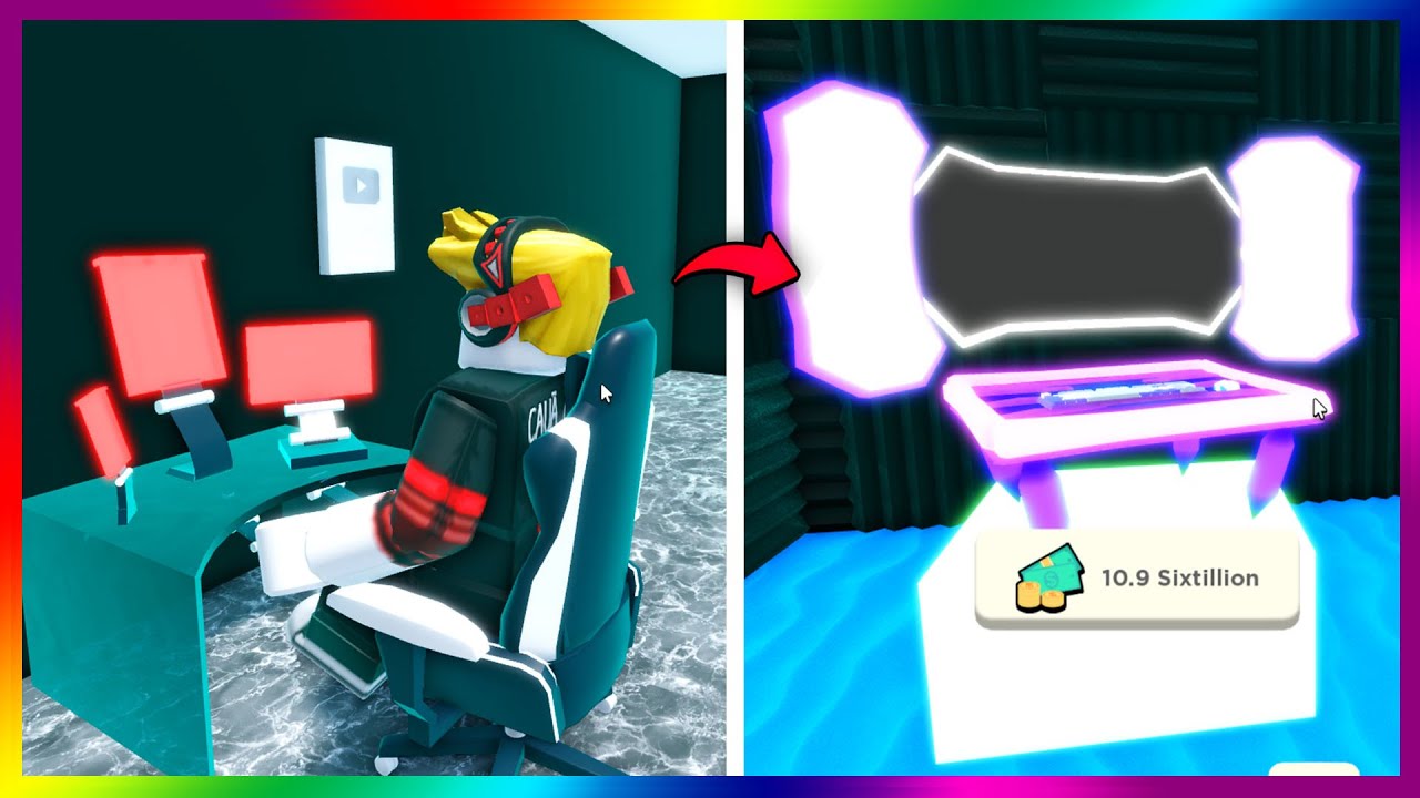 COMPREI UM INCRÍVEL COMPUTADOR DE 10.9 SIXTILLION NO YOUTUBER SIMULATOR X