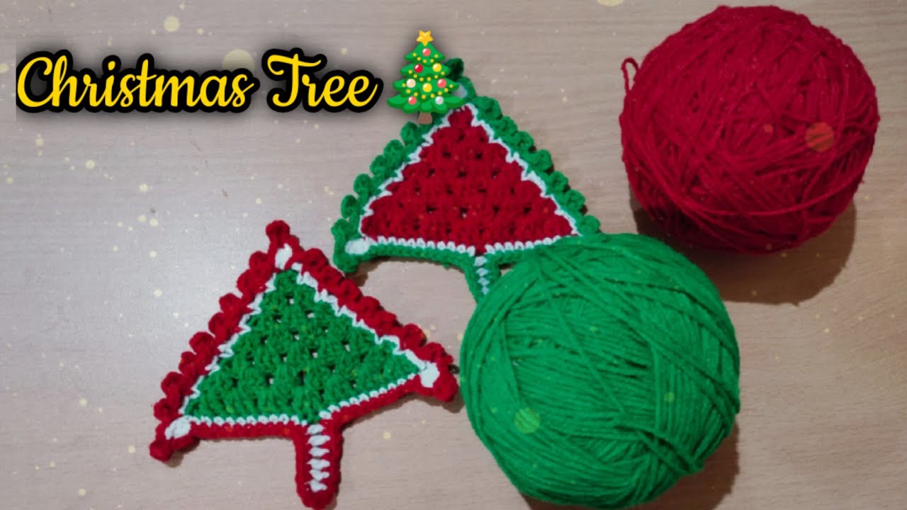 CRAFTS FOR DECORATION Create a Sweet crochet Christmas Tree! YouTube