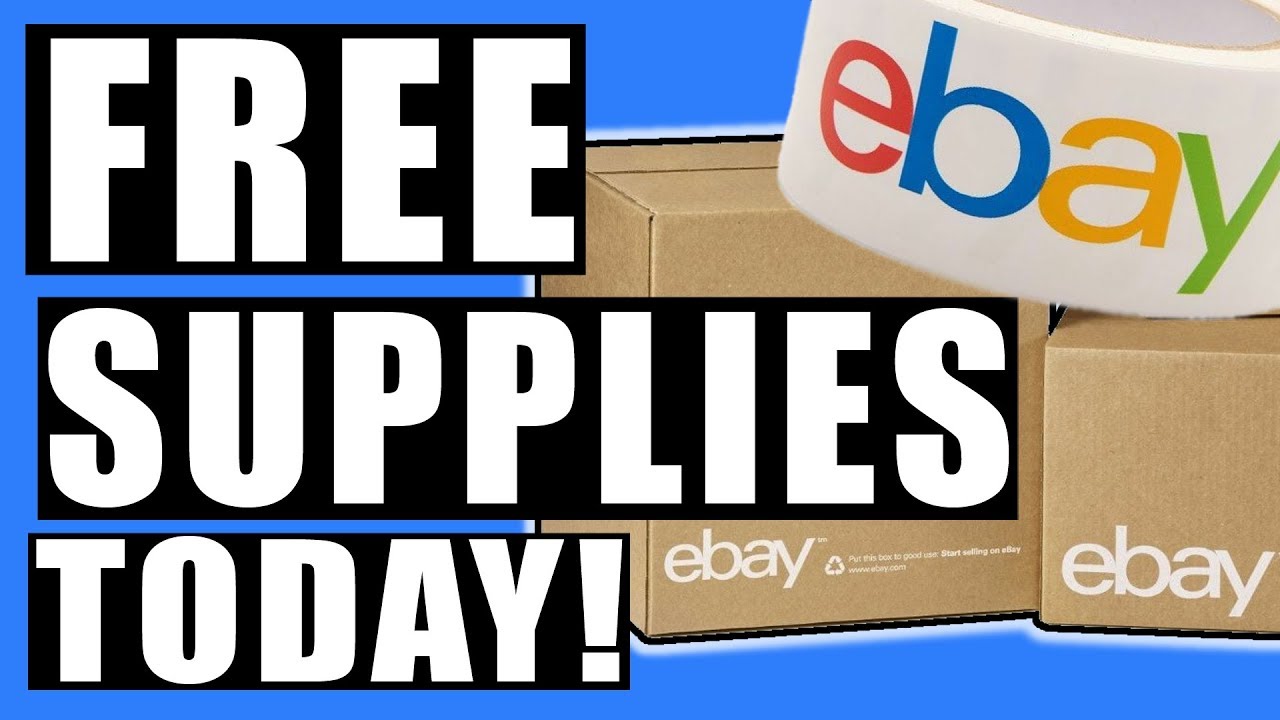 How to Get FREE Ebay Shipping Supplies NOW! YouTube