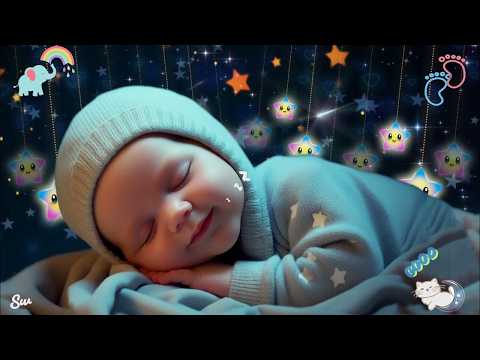 Sleep Instantly in 3 Minutes 💤 Soothing Baby Sleep Music🌙 Mozart & Brahms Lullabies for Sweet Dreams