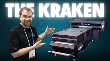 De toekomst van DTF-printen met de Kraken 8-kops 9-kleurenmachine