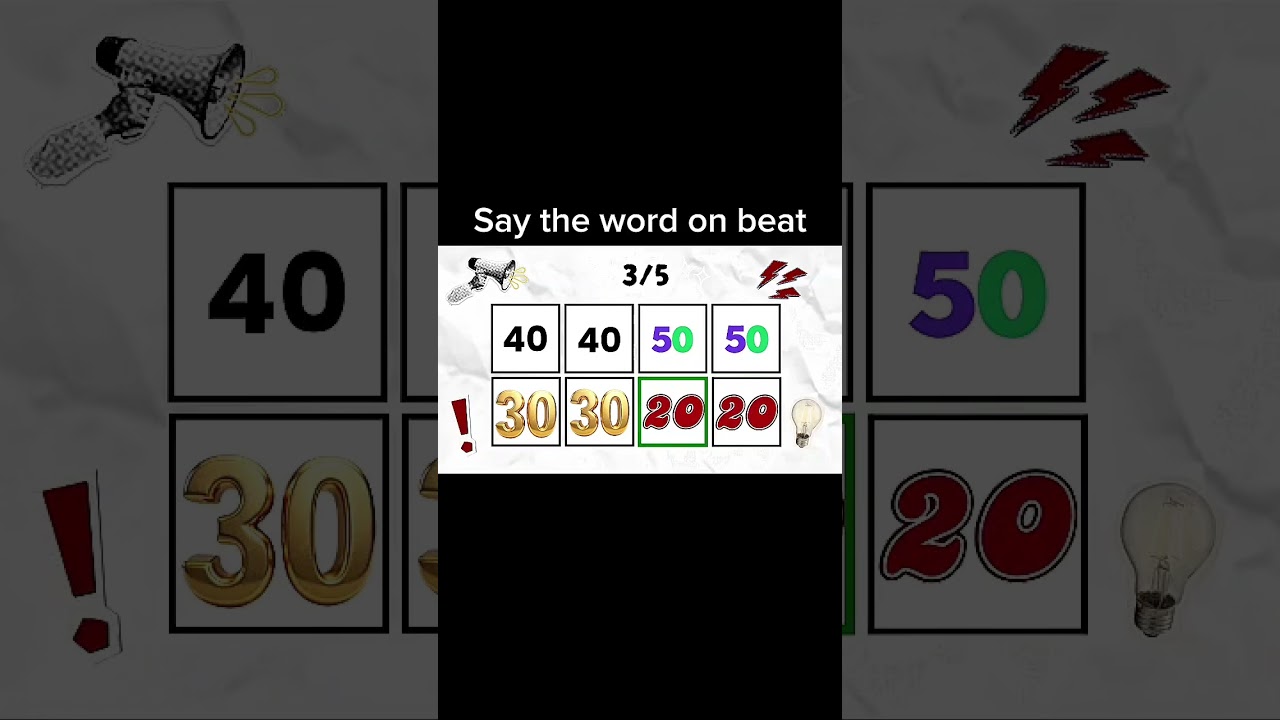 Say The Word On Beat. 