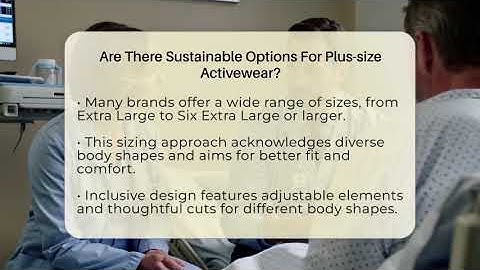 Are There Sustainable Options For Plus-size Activewear? - Inside Body Image