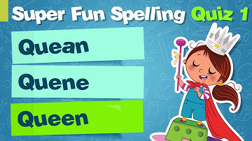 EQ English Quiz  - Super Fun Spelling Quiz 1