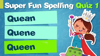 EQ English Quiz  - Super Fun Spelling Quiz 1