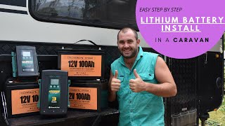 LITHIUM battery Install MDC XT16 family caravan - Why did we swap to a lithium setup in our CARAVAN?