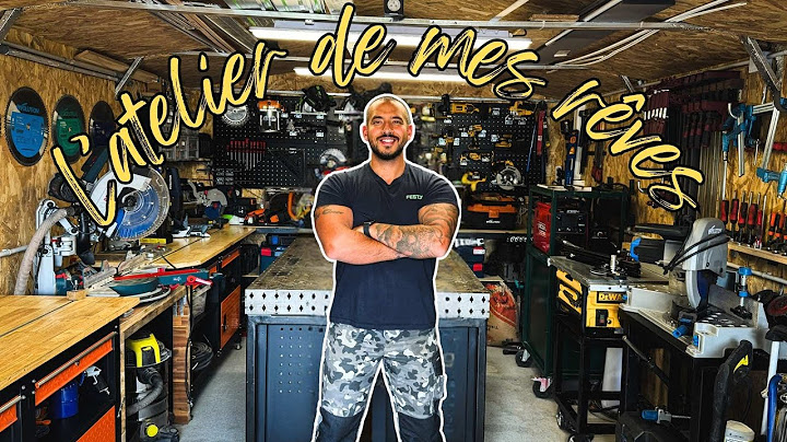 L'ATELIER DE MES RÊVES : construction, organisation et présentation