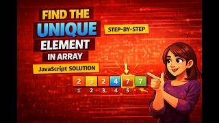 Single Number in Array - Approach 1 | JavaScript DSA Problem Explained (Easy Approach)