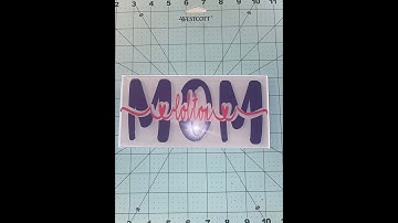 How To Do "KNOCKOUT TILE" Using Cricut Design Space!