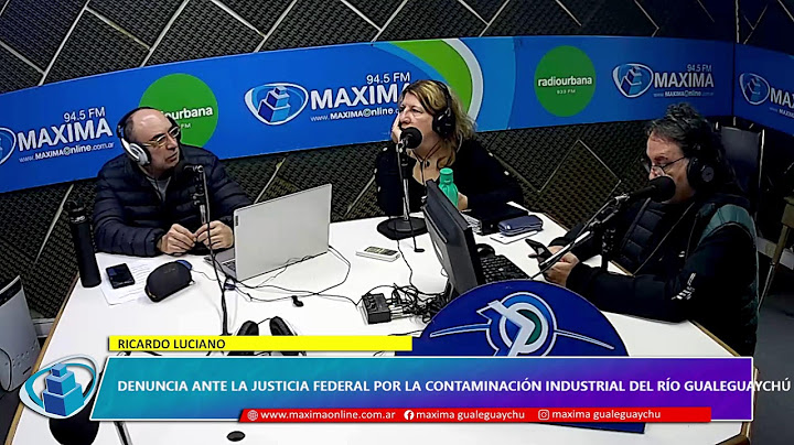 DENUNCIA ANTE LA JUSTICIA FEDERAL POR LA CONTAMINACIÓN INDUSTRIAL DEL RÍO GUALEGUAYCHÚ