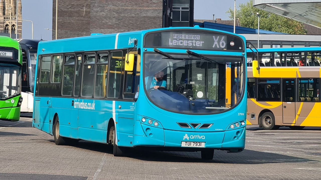 *KICKDOWN* Ride on Arriva Midlands' VDL SB200 Wright Pulsar 2, 3799 (TUI 7931) - Route 29