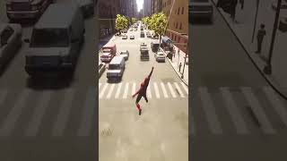 Spider-Man Roaming the Streets of New York City 🕷️🏙️#SpiderMan #NewYorkCity #Superhero