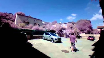 External video with a defective lens 160° on BananaPI D1