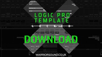 Logic Pro X DnB Template Download "Locked"