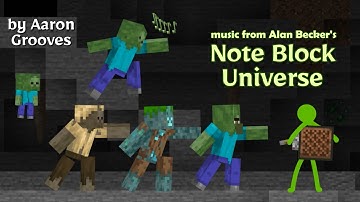 "Scene 2: Zombies" 🧟 Music by Aaron Grooves - Note Block Universe