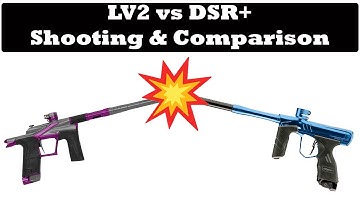 Planet Eclipse LV2 vs Dye DSR+ | Shooting & Overview Comparison from Punishers Paintball