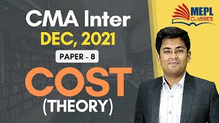 CMA Inter - Paper 8 | THEORY | LIVE  | December 2021 Exam | Gourav Kabra (CA & CFA) | MEPL