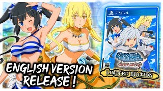 Danmachi Infinite Combate ENGLISH RELEASE \/ Limited Edition VERSION! | PS4\/Nintendo Switch