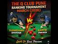 The Q Club Pune Ranking Main Draw March (2026)) |  Sudarshan Shivram vs Kartik Dwivedi