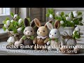 Cozy Crochet Easter Decor You Can DIY | Vintage &amp; Handmade Ornaments for Spring