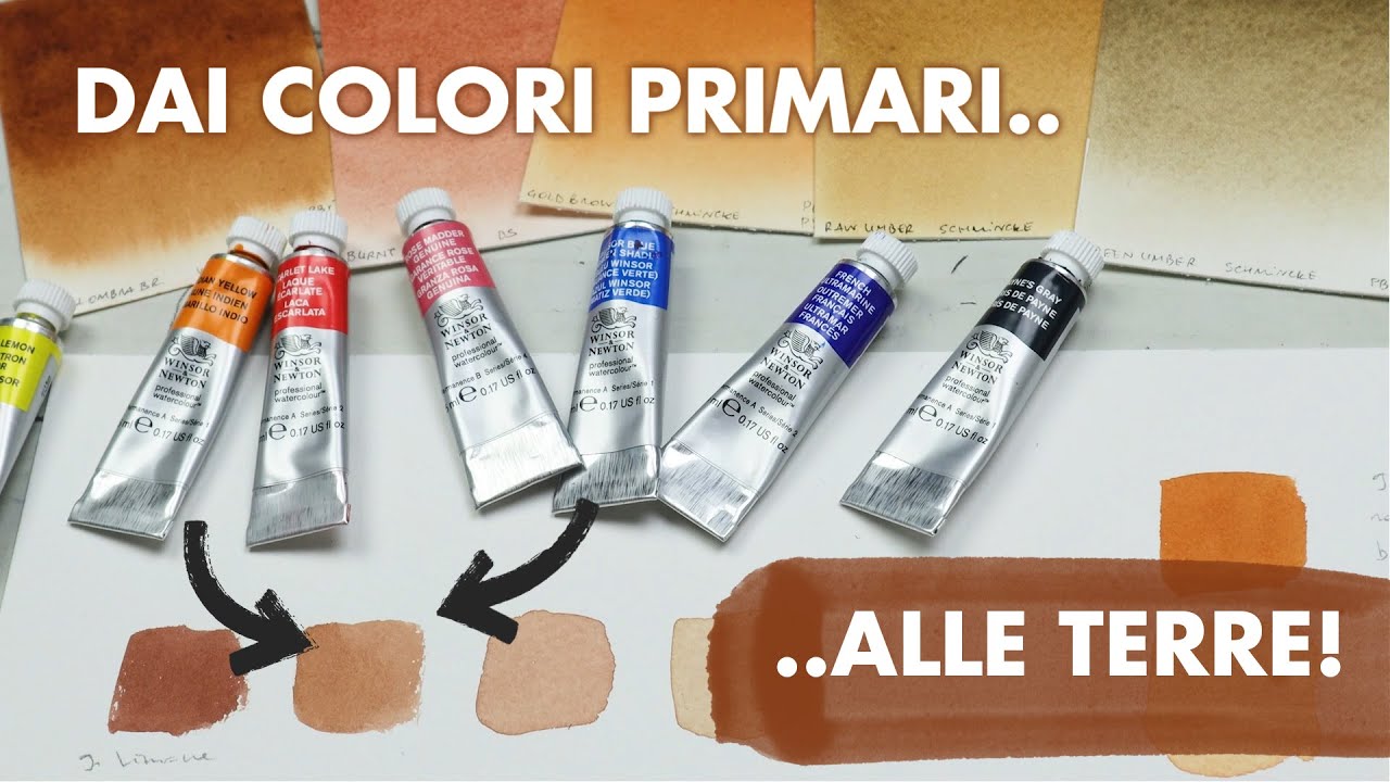 CREARE LE TERRE 🎨 Teoria del colore