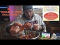 L.A. BEAST vs 40 "Nuclear" Wings Challenge | Jimmy Geez- Haledon, New Jersey