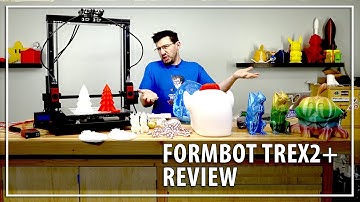 Formbot TREX2+ 3D Printer Review / Dual Independent Extruders at gMax Build Sizes, Is It Worth It?